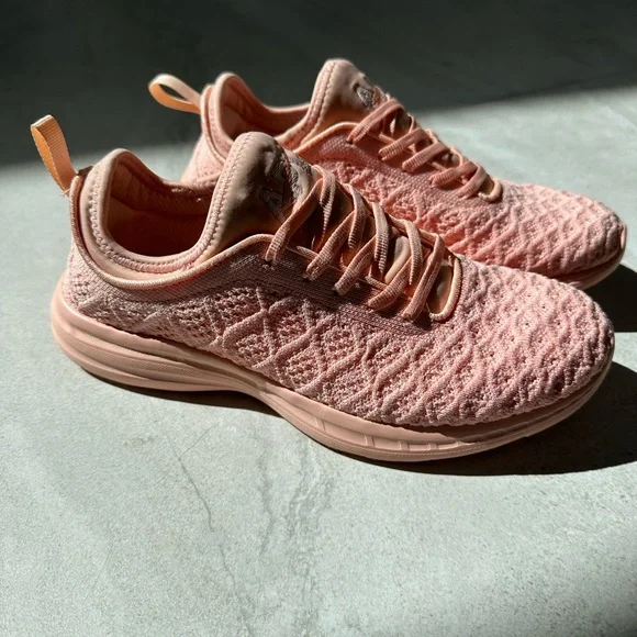 APL TechLoom Phantom Sneakers – Neon Coral (Size 7.5) *Limited Edition Color!* - Picture 2 of 9